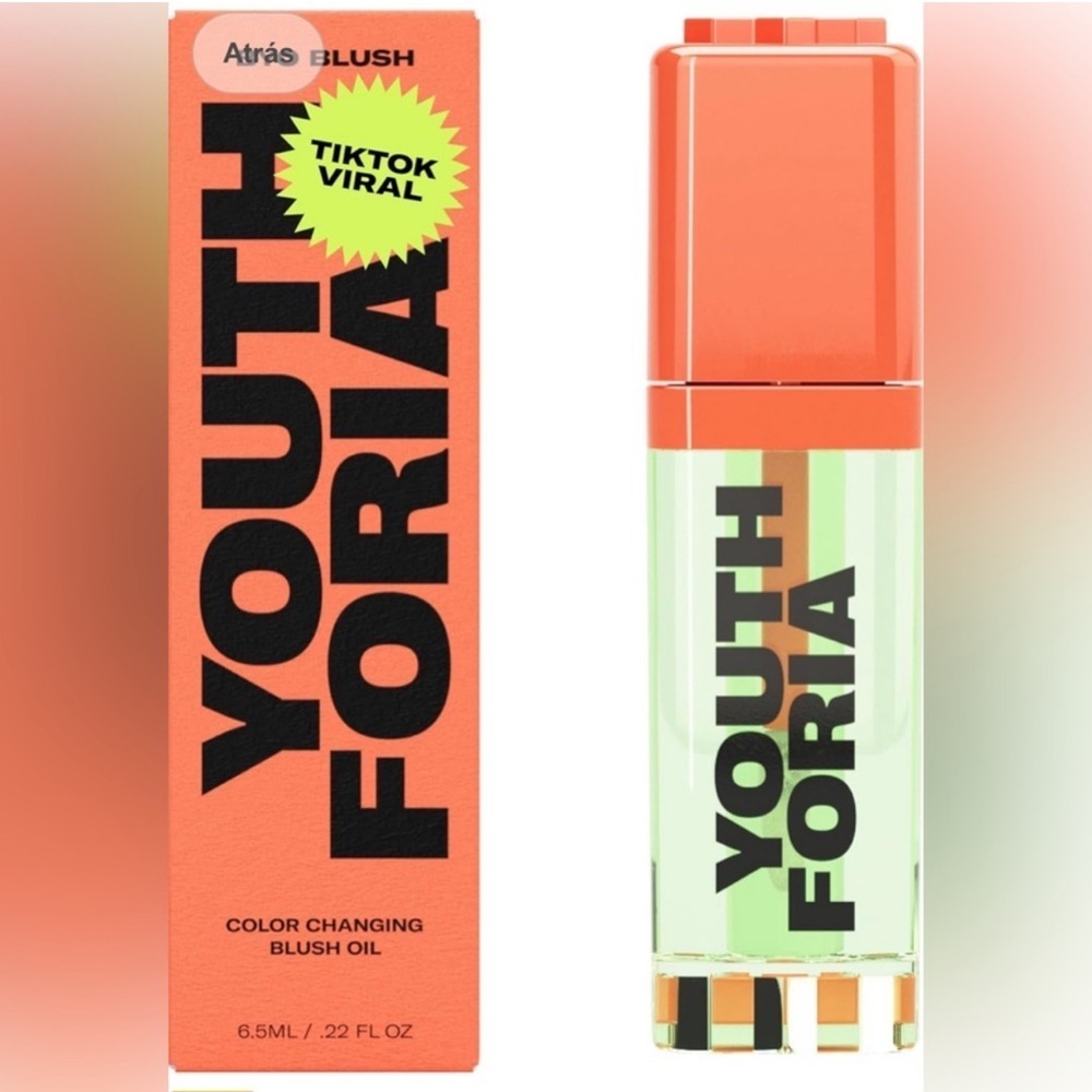 🩷YOUTH FORIA - BYOB - Color changing blush oil - Tik Tok Viral
